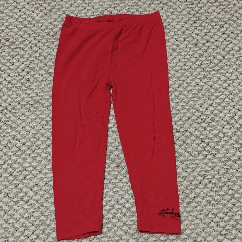 Disney Red Apparel with Logo Detail